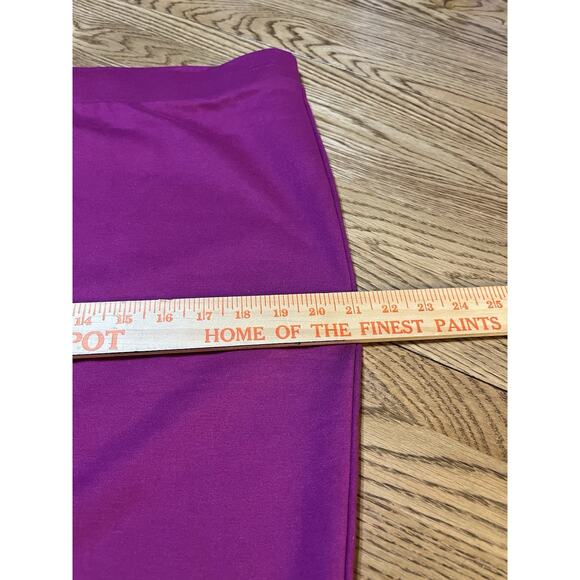 Torrid Skirt Womens 2 2x 18/20 Pull On Fuchsia Pick Pencil Straight Skirt - Picture 9 of 9